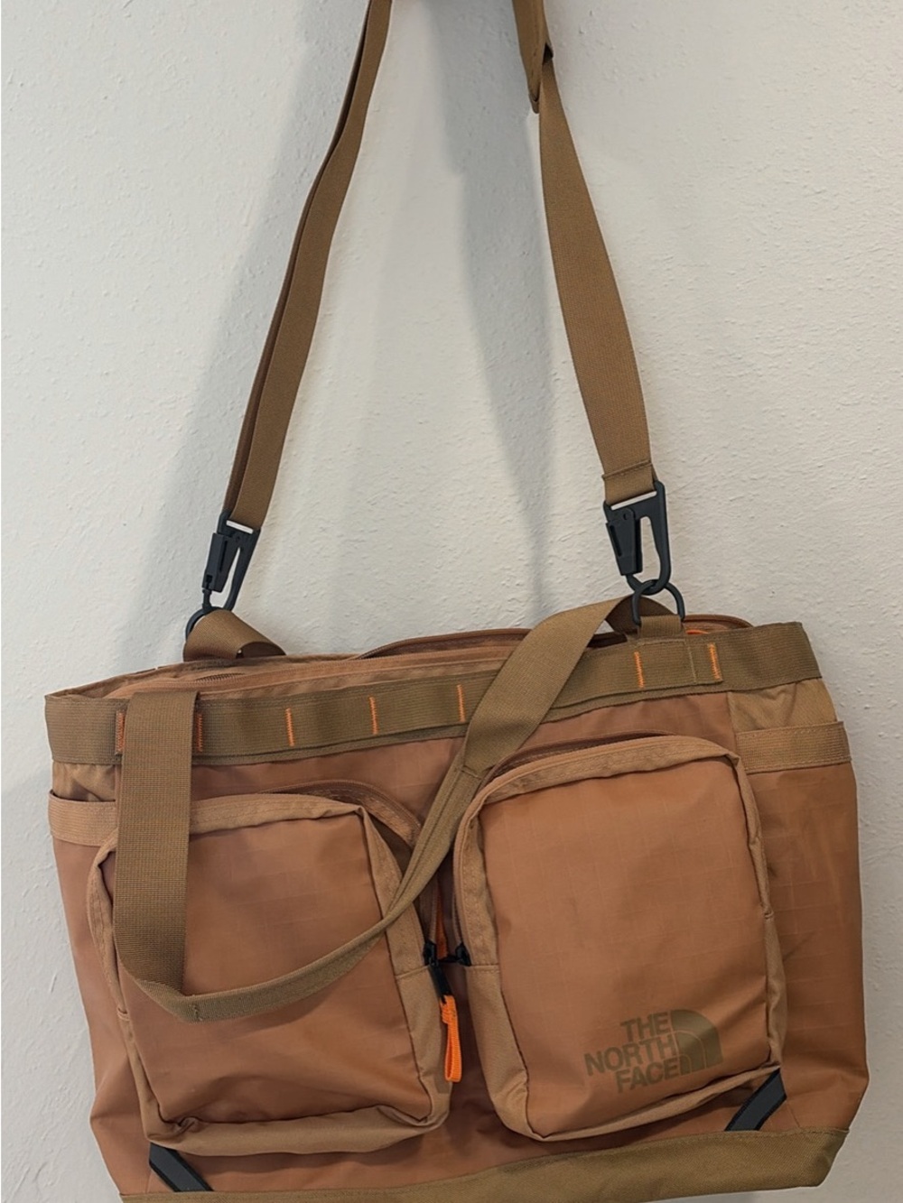 The North Face Tan/Brown Crossbody Messenger Bag